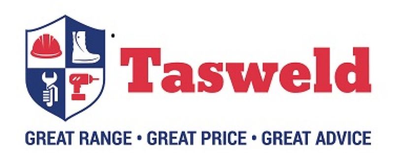 Tasweld Logo: Great Range - Great Price - Great Advice